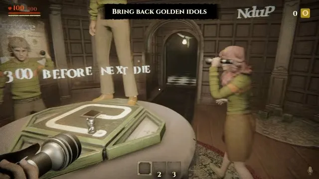 Invokyr how to play: game-room board displaying 300 BEFORE NEXT DIE beneath BRING BACK GOLDEN IDOLS
